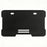Aluminum Alloy Motorcycle License Plate Frame with 3mm Transparent Acrylic Cover - Black - 1
