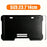 Aluminum Alloy Motorcycle License Plate Frame with 3mm Transparent Acrylic Cover - Black - 4