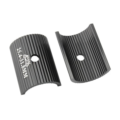 MUQZI Bike Handlebar Adapter Shim Aluminum Alloy Stem Spacer MTB Road Cycling Accessories - 25.4 To 31.8MM/Black - 1