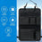 600D Oxford Fabric Car Seat Back Hanging Organizer Multi Pocket Storage Bag for SUV - Black - 2