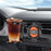 Air Vent Mount Car Cup Holder Foldable Auto Drink Holder for Coffee Cup Water Bottle - Orange - 3
