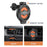 Air Vent Mount Car Cup Holder Foldable Auto Drink Holder for Coffee Cup Water Bottle - Orange - 6