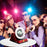 Solar Powered LED Disco Magic Ball Light RGB Motion Sensor IP55 Waterproof Party Light for DJ KTV Bar - Gold - 5