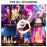 Solar Powered LED Disco Magic Ball Light RGB Motion Sensor IP55 Waterproof Party Light for DJ KTV Bar - Gold - 6