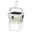Solar Camping Lantern 360 Degree Rechargeable Waterproof Portable LED Light for Outdoor Emergency - White - 1