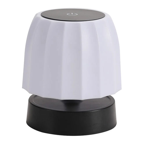 Touch Control LED Table Lamp Rechargeable Wireless Stepless Dimming Desktop Light for Bedroom Living Room - Stripes - 1