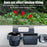 Car Window Organizer Multi-Function Cup Holder Phone Storage Box for Door Side Hanging - Black - 3