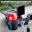 Car Window Organizer Multi-Function Cup Holder Phone Storage Box for Door Side Hanging - Black - 4