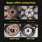 9Pcs Wheel Hub Brake Disc Rust Removal Tool Kit with 5 Grinding Discs Wire Brush Gloves for Car Maintenance - 3