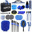 33Pcs Car Cleaning Kit Auto Detailing Tools Drill Brush Microfiber Towel Tire Brush for Interior Exterior - 1