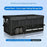 Size XL Car Trunk Organizer Waterproof Oxford Cloth Foldable Storage Box with Flip Top - Black - 3