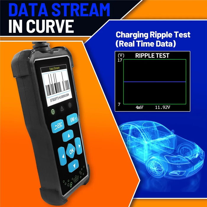 AT100 1.8 Inch TFT Screen OBD2 Scanner Car Diagnostic Tool Engine Code Reader for Auto Repair - 5