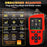 AT700 OBD2 Scanner 2.4 Inch TFT Screen Battery Test Car Diagnostic Tool Support Cloud Print - Red - 2