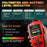 AT700 OBD2 Scanner 2.4 Inch TFT Screen Battery Test Car Diagnostic Tool Support Cloud Print - Red - 6