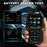 AT900 OBD2 Car Diagnostic Scanner Tool Support Cloud Print 2.4 Inch TFT Screen Battery Tester for Engine Check - Black - 6