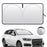150x80cm Car Windshield Sunshade Foldable Titanium Silver UV Protection Heat Insulation Sun Shade for Vehicle - 1