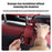 Car Headrest Hook Foldable Metal Seat Back Hanger Multi-function Hidden Hook for Handbag Grocery - Red - 4