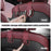 Car Headrest Hook Foldable Metal Seat Back Hanger Multi-function Hidden Hook for Handbag Grocery - Red - 5