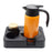 Car Cup Holder Organizer Tray 14.5cm Large Slot Electric Kettle Base Stand for Vehicle - Black - 3