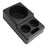 Car Cup Holder Console Organizer 17.3cm Large Slots Opening Storage Tray for Drinks Phone - 1