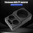 Car Cup Holder Console Organizer 17.3cm Large Slots Opening Storage Tray for Drinks Phone - 4