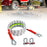 5m 10 Ton Car Tow Rope Night Safety Reflective Emergency Rescue Strap with 2 Heavy Duty D-Shackles - 4