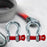 5m 10 Ton Car Tow Rope Night Safety Reflective Emergency Rescue Strap with 2 Heavy Duty D-Shackles - 5
