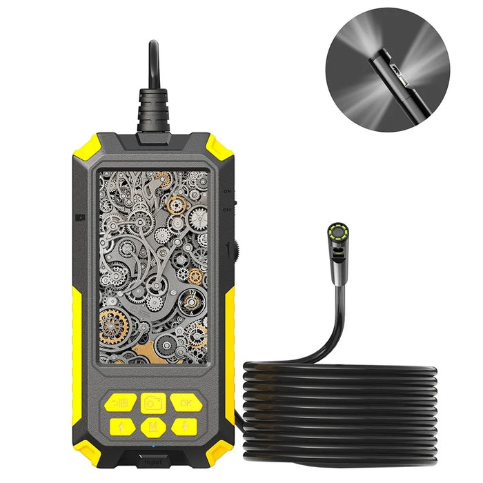 P50 2m Hard Wire HD 4.5'' Screen Waterproof 8mm Three Lenses Borescope Inspection Endoscope Camera - 6
