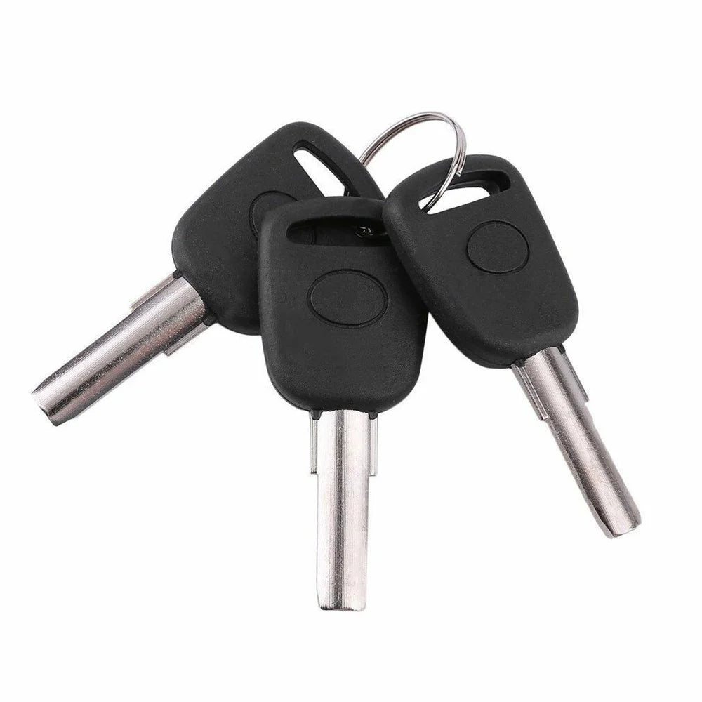 Car Steering Wheel Lock Foldable Anti-Theft Security Lock with 3 keys for Universal Vehicle Protection - 7