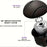 Car Steering Wheel Knob One Hand Turning Assistant Power Ball 360 Degree Rotation for Easy Driving - Black - 5