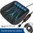 Summer Cooling Seat Cushion with 5 Fans 3-Speed Adjustable USB Car Breathable Mesh Pad - Black - 2