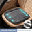 USB Powered Car Seat Cooling Cushion 3-Speed Adjustable Summer Ventilation Pad with 8 Fans - Black - 2