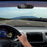 28x7cm Car Rear View Mirror Suction Cup Mount Wide Angle Interior Baby Observation Mirror - Black - 3