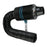 Universal Car Air Intake System Kit with Carbon Fiber Filter Box Flexible Cold Air Pipe - Carbon Fiber Black - 2