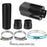Universal Car Air Intake System Kit with Carbon Fiber Filter Box Flexible Cold Air Pipe - Carbon Fiber Black - 6