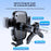 Car Phone Holder Air Vent Mount Gravity Auto-Lock 360 Degree Rotating Stand for 4.7-7.2 Inch Smartphone - Silver - 4