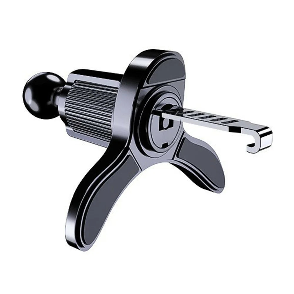 Magnetic Car Phone Holder Air Vent Mount 360 Degree Rotating Cellphone Stand - Black - 2