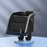 Car Seat Back Cup Holder Organizer with Hooks Multi-Function Headrest Caddy for Drinks Phone Storage - Black - 7