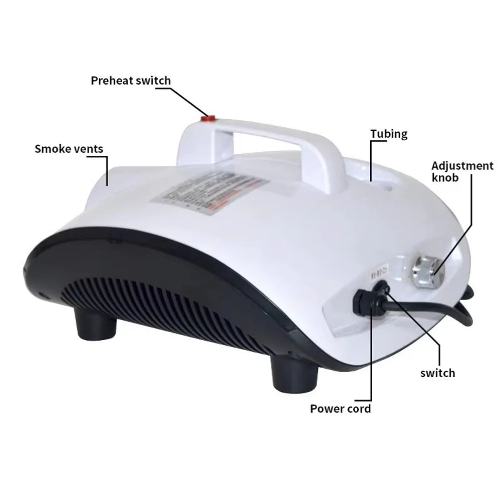 Car Fogger Disinfection Machine 1500W High Power Atomizer Sterilizer Odor Remover, EU Plug - 6