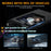 P16 2Pcs 50W H4 Car LED Headlight Bulbs 48000LM 6500K Dual Copper Tube Cooling High Low Beam Headlamp - Blue - 7