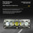 5-LED Work Light 26W 5200LM Waterproof Spot Light 12-48V for Motorcycle Car Truck - 2