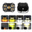 5-LED Car Light 65W 12000LM Yellow and White Light Motorcycle Spotlight IP67 Waterproof for ATV Off-road - 1