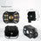 5-LED Car Light 65W 12000LM Yellow and White Light Motorcycle Spotlight IP67 Waterproof for ATV Off-road - 4
