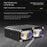 2Pcs 2 LEDs Spotlight 12000LM 30W Motorcycle Car ATV Spotlight IP67 Waterproof Light - Black - 3