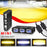 2Pcs 3 LEDs Spotlight 12000LM 40W Motorcycle Car ATV Spotlight IP67 Waterproof Light - Black - 3