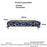 2Pcs 5 LEDs Spotlight 12000LM 60W Motorcycle Car ATV Spotlight IP67 Waterproof Light - Black - 7