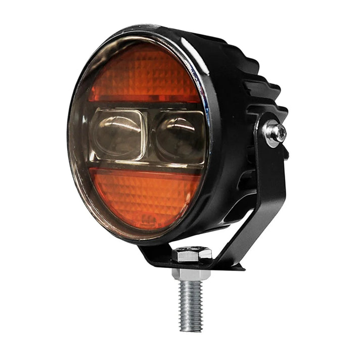 2Pcs / Set White Yellow Light Car LED Spotlight 12000LM 65W Waterproof Daytime Running Light for Motorcycle ATV Off-Road - 2