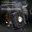 2Pcs Car LED Spotlight 65W 12000LM IP67 Waterproof Flowing Warning Light for ATV Motorcycle - Black - 3