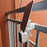 Gutter Mount Bracket No Drilling 360 Degree Adjustable Double Ball Head Clamp for Security Camera Solar Panel Holder Stand - White - 3