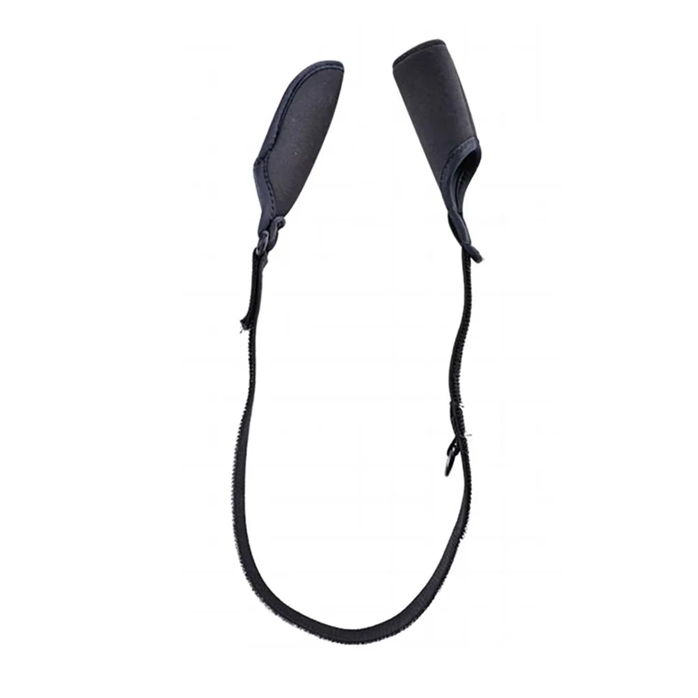 Portable Fishing Rod Tip & Butts Protector Cover 60-130cm Adjustable Tackles Store Fishing Rod Sleeve - Black - 2